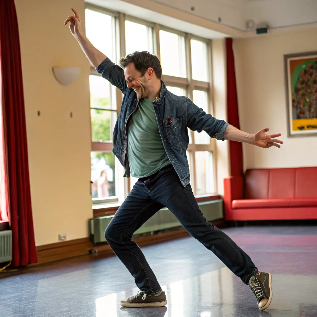 Michael Collins dancing